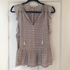 Madewell silk top